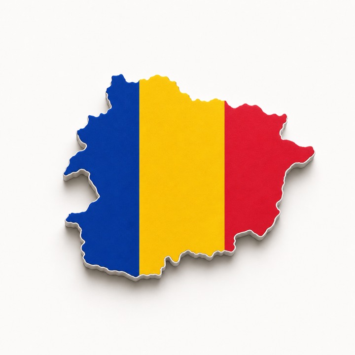 Andorra country outline