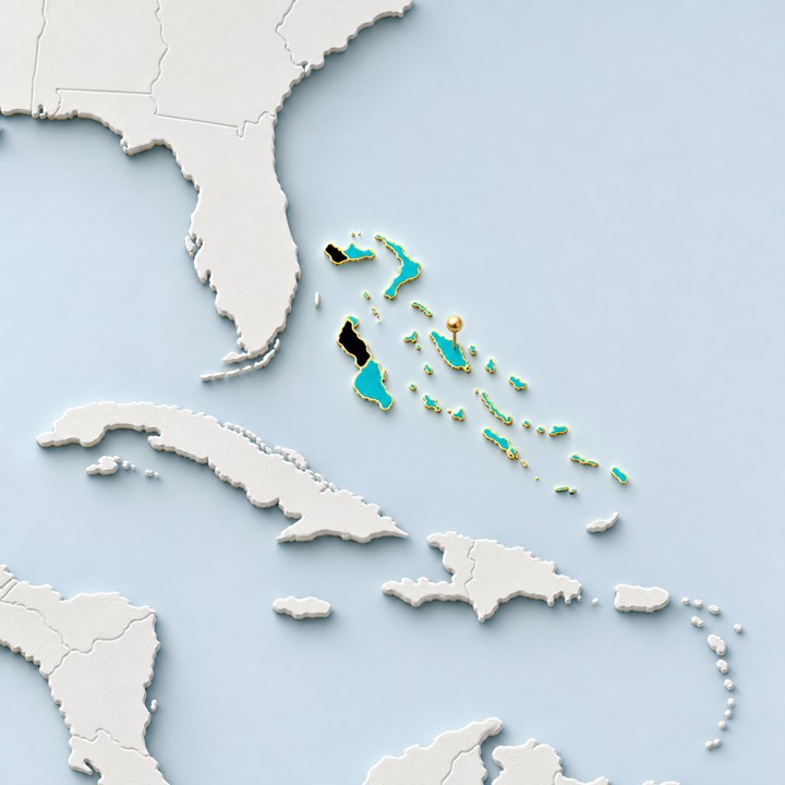 Bahamas location map