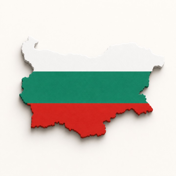 Bulgaria country outline