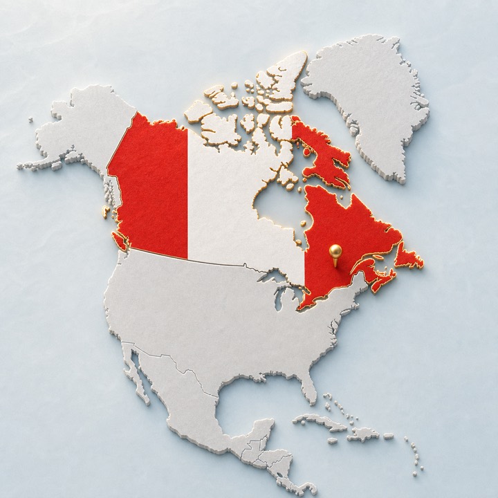 Canada location map