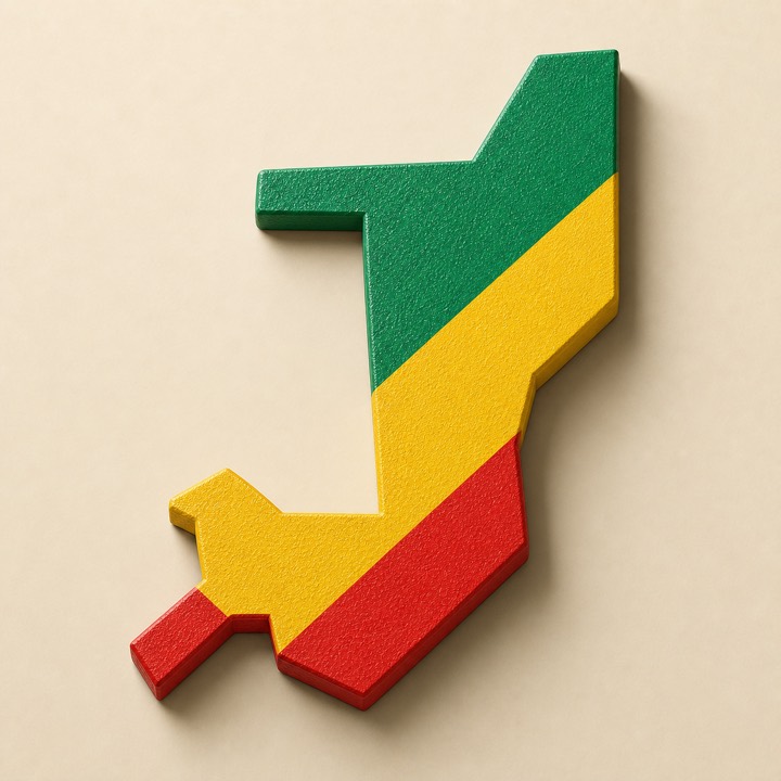 Republic of the Congo country outline