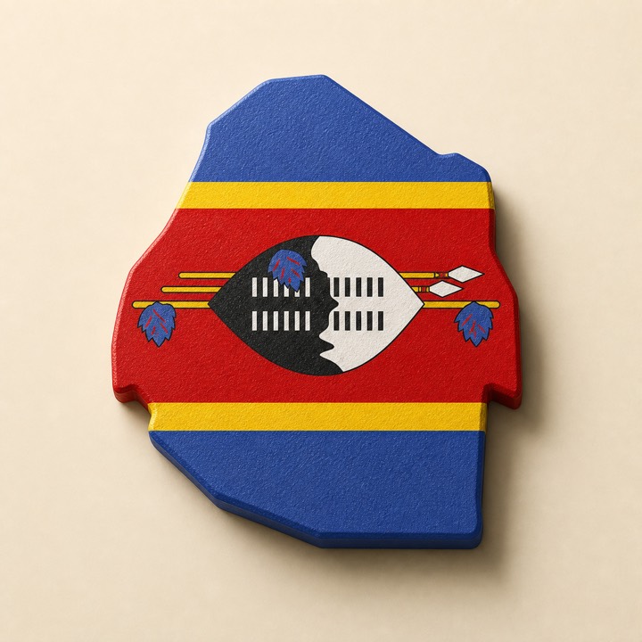 Eswatini country outline