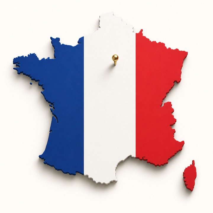 France country outline