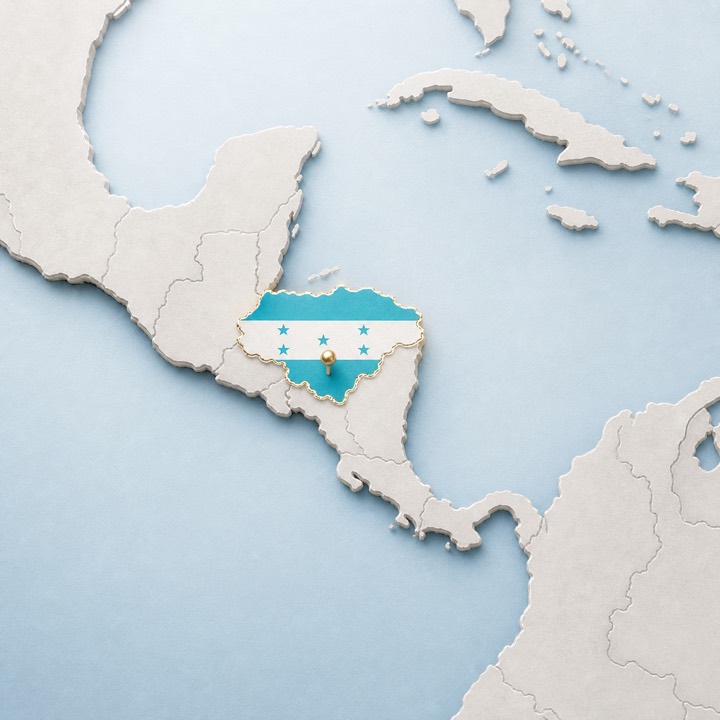 Honduras location map