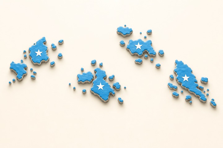 Micronesia country outline