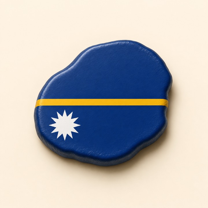 Nauru country outline