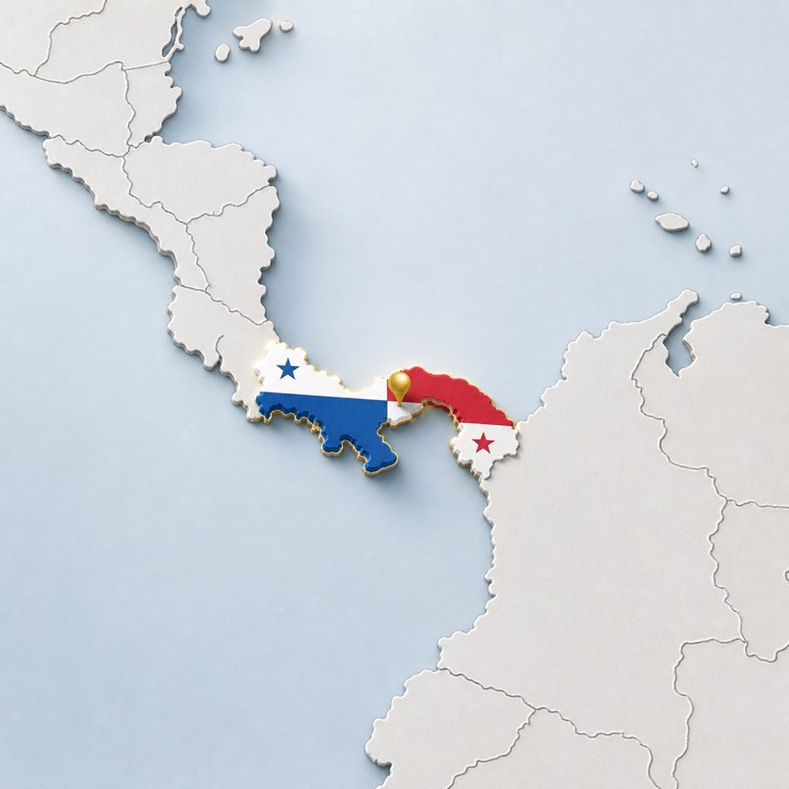 Panama location map