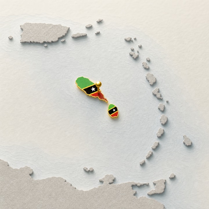 Saint Kitts and Nevis location map