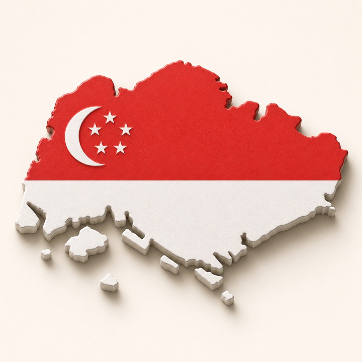 Singapore country outline