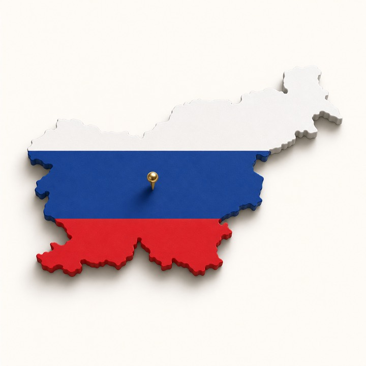 Slovenia country outline