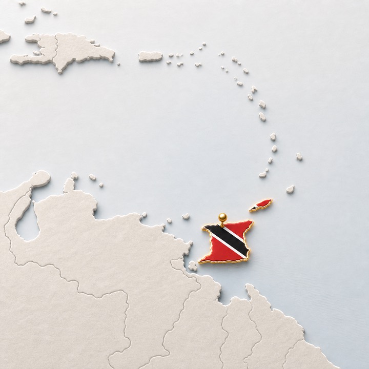 Trinidad and Tobago location map
